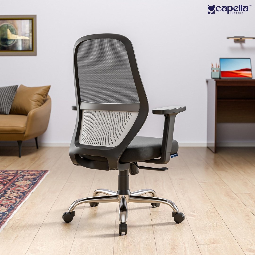 Breeze CP108 Mid-Back Executive Mesh Chair - Image 3
